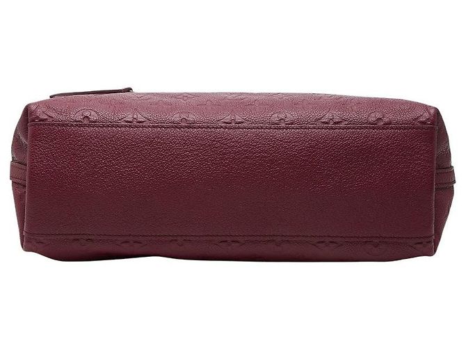 Sac Cabas Louis Vuitton Monogram Empreinte Bastille MM Marron - vue 3