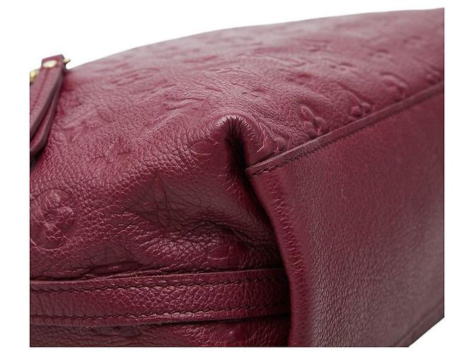 Sac Cabas Louis Vuitton Monogram Empreinte Bastille MM Marron - vue 5