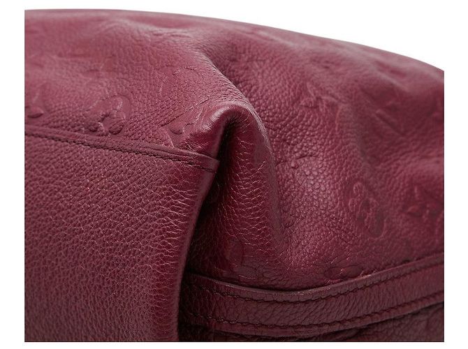 Sac Cabas Louis Vuitton Monogram Empreinte Bastille MM Marron - vue 6