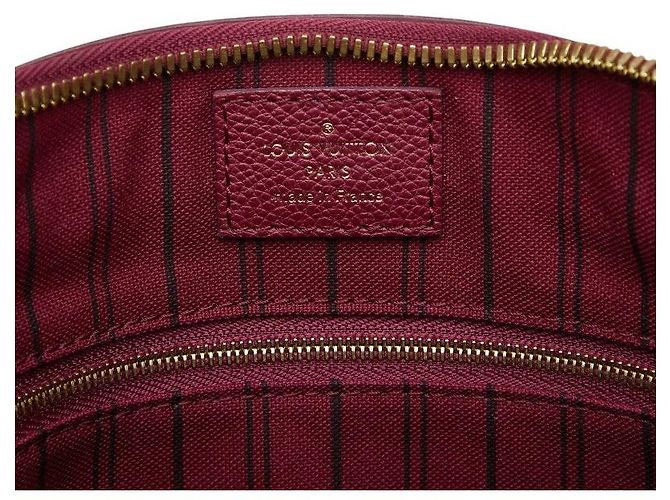 Sac Cabas Louis Vuitton Monogram Empreinte Bastille MM Marron - vue 9