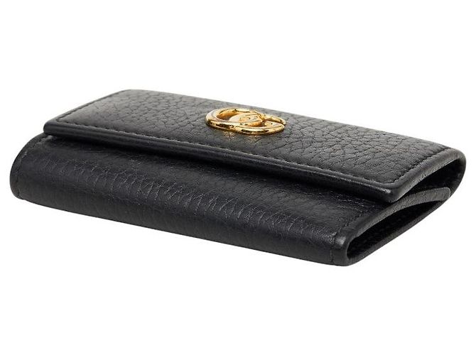 Portachiavi Gucci Double G Nero - vista 4