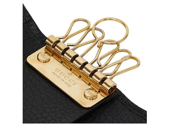Portachiavi Gucci Double G Nero - vista 7