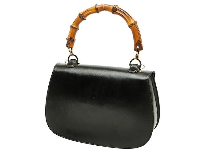 Bolso Gucci Bamboo negro - vista 2