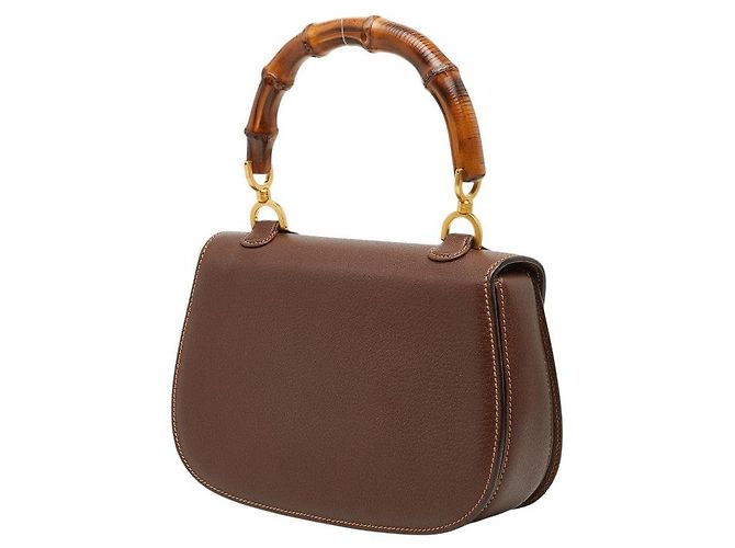 Bolsa Gucci Bamboo marrom - vista 2