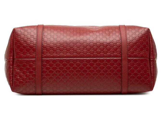 Bolso Tote Gucci Micro Guccissima Roja - vista 3