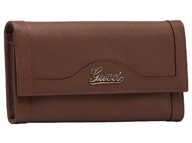 Gucci Tri-fold Geldbörse Braun - Ansicht 2