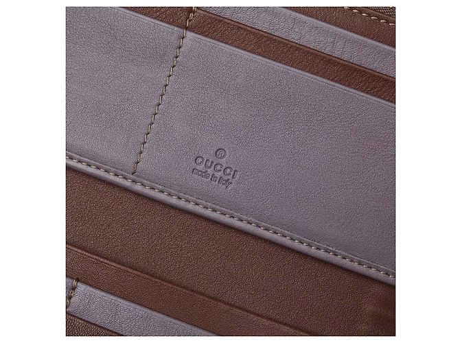 Gucci Tri-fold Geldbörse Braun - Ansicht 9