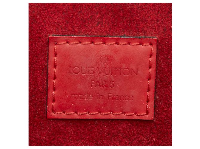 Borsa Louis Vuitton Epi Jasmin M52087 Rosso - vista 10