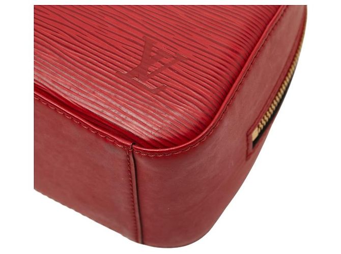 Borsa Louis Vuitton Epi Jasmin M52087 Rosso - vista 4