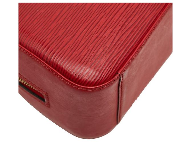 Borsa Louis Vuitton Epi Jasmin M52087 Rosso - vista 5