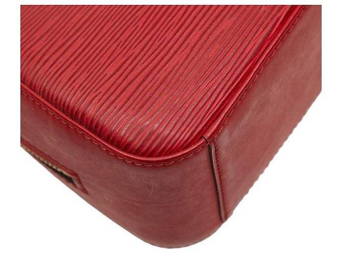 Borsa Louis Vuitton Epi Jasmin M52087 Rosso - vista 7