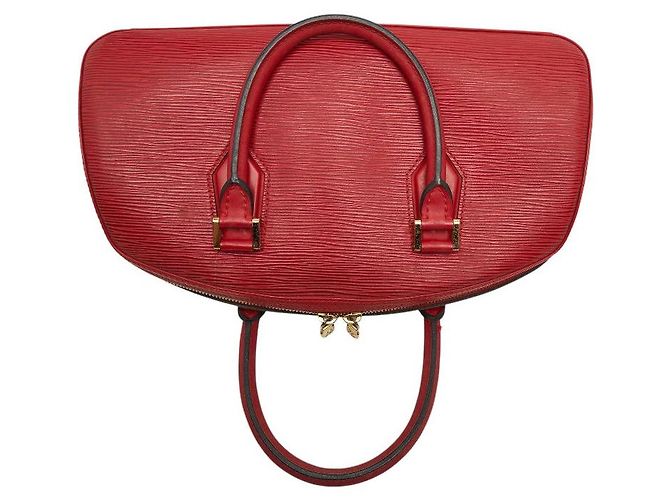 Borsa Louis Vuitton Epi Jasmin M52087 Rosso - vista 8