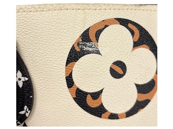 Louis Vuitton OnTheGo GM Monogram Jungle Tote Braun Beige - Ansicht 10