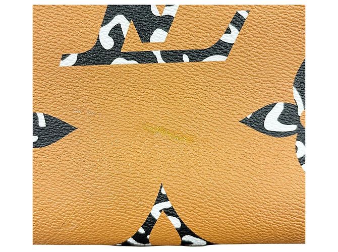 Louis Vuitton OnTheGo GM Monogram Jungle Tote Braun Beige - Ansicht 8