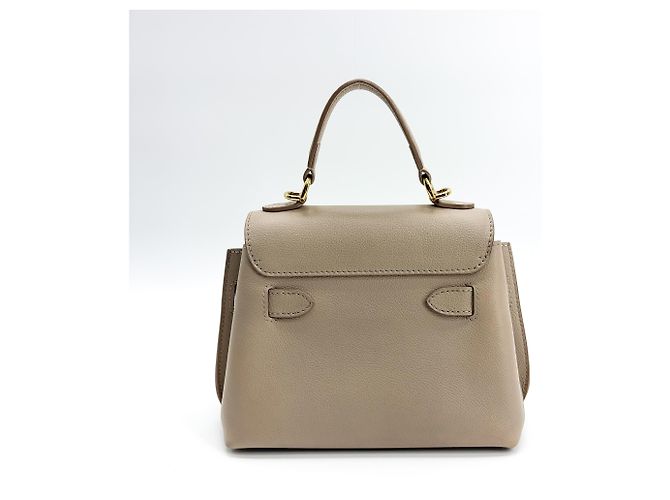 Louis Vuitton Lockme Ever Leather BB Bege - vista 2