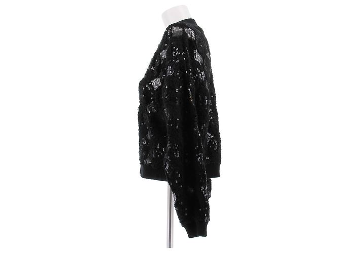 Brunello Cucinelli Bomber aus Stoff und schwarzen Strasssteinen - Ansicht 4