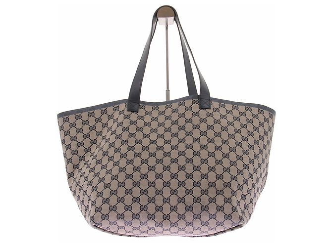 Gucci Leinwand-Shopper "Totissima" Braun - Ansicht 3