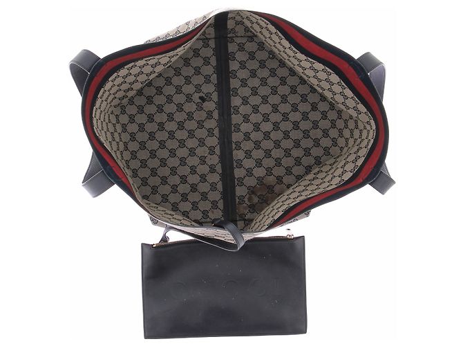 Gucci Leinwand-Shopper "Totissima" Braun - Ansicht 6