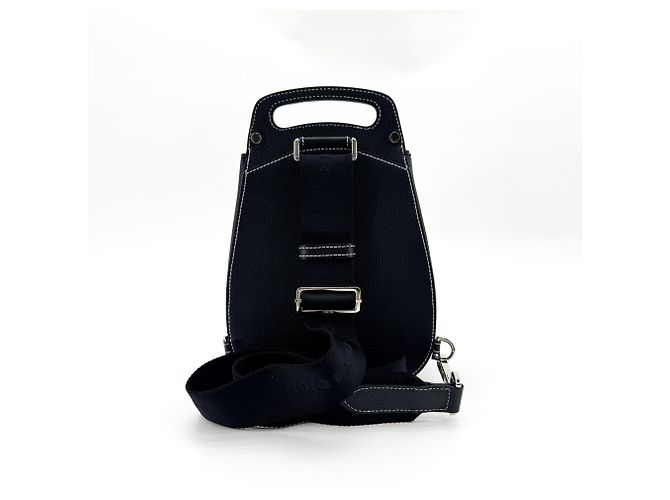 Christian Dior Saddle Leather Mini Noir - vue 2