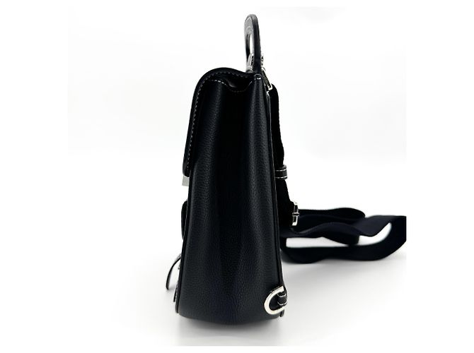 Christian Dior Saddle Leather Mini Noir - vue 4