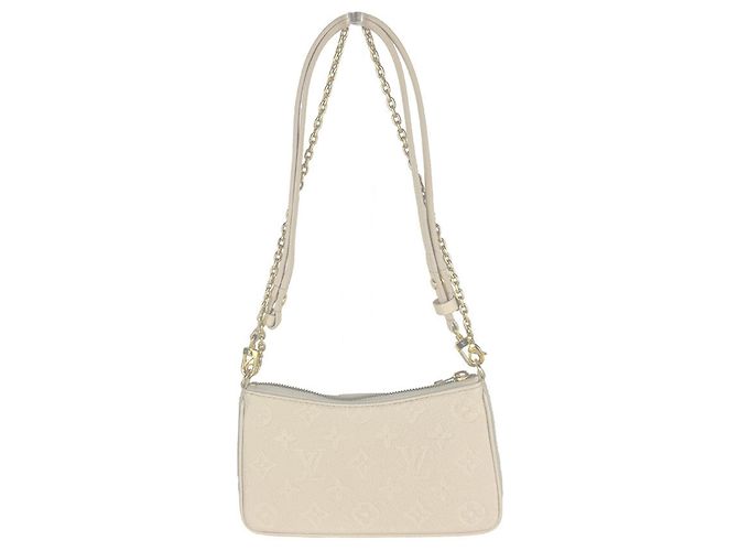 Louis Vuitton Cream Monogram Empreinte Schultertasche Roh - Ansicht 3