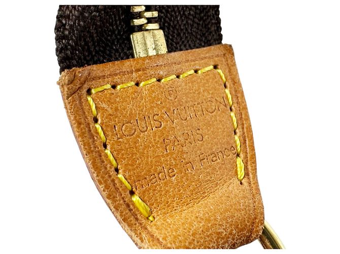 Louis Vuitton Monogram Pochette Accessoires Castaño Monograma - vista 12