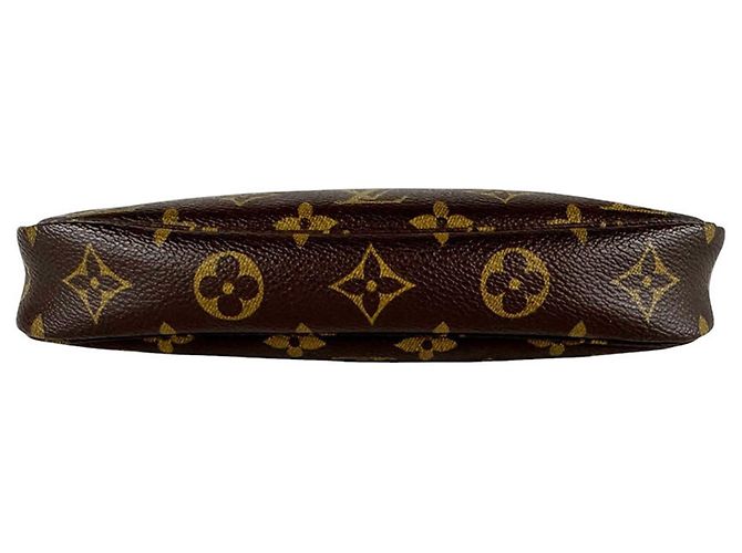 Louis Vuitton Monogram Pochette Accessoires Castaño Monograma - vista 4