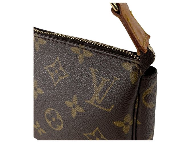 Louis Vuitton Monogram Pochette Accessoires Castaño Monograma - vista 6