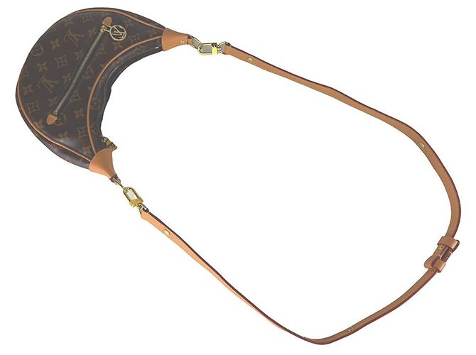 Bolsa de Ombro Louis Vuitton Monogram Marrom Monograma - vista 12