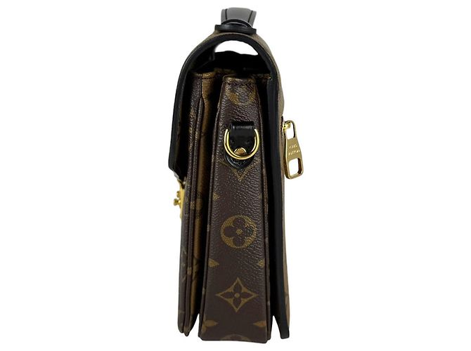 Louis Vuitton Monogram Reverse Pochette Metis MM Marrom Monograma - vista 2