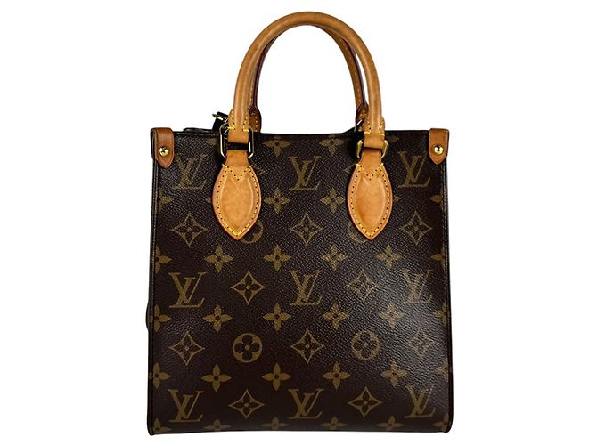 Borsa Louis Vuitton Monogram Marrone Monogramma - vista 3