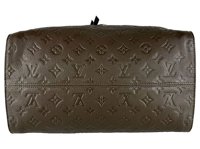 mala Louis Vuitton Monogram Empreinte Lumineuse PM Marrom - vista 4