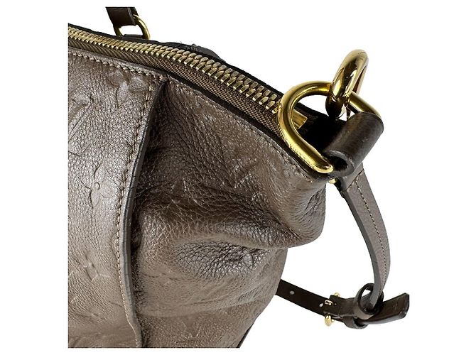 mala Louis Vuitton Monogram Empreinte Lumineuse PM Marrom - vista 6