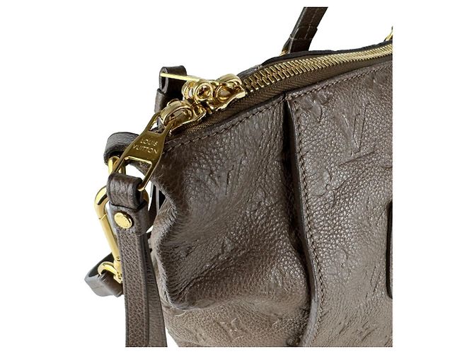 mala Louis Vuitton Monogram Empreinte Lumineuse PM Marrom - vista 7