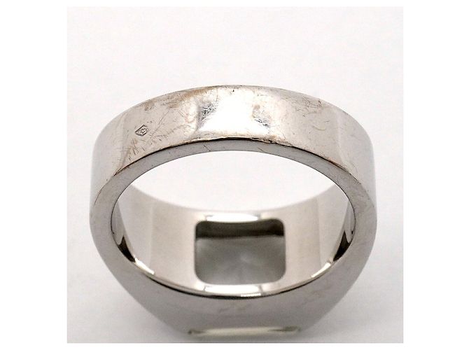 Cartier Tank Ring aus 18K Weißgold mit Mondstein - Ansicht 5