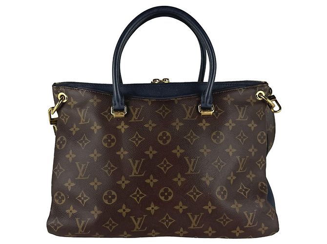 Louis Vuitton Monogram Pallas Canvas Shoulder Bag - view 3