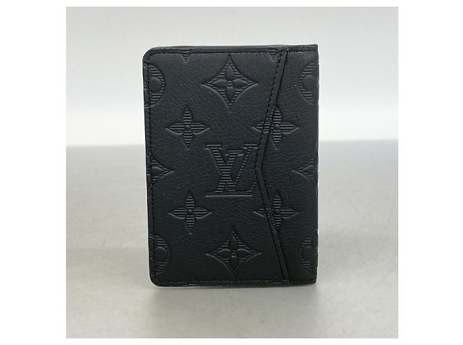 Louis Vuitton Monogram Shadow Card Case Nero - vista 5