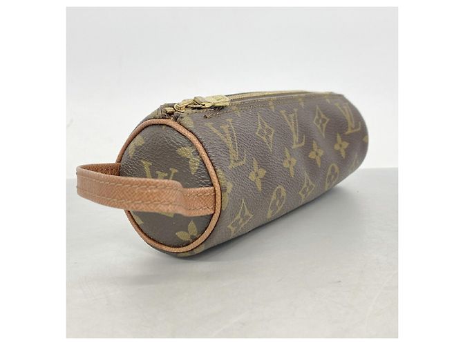 Louis Vuitton Monogram Trousse Ronde Pen Case Brown - view 2