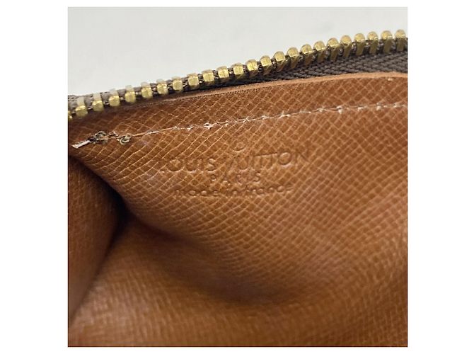 Louis Vuitton Monogram Trousse Ronde Pen Case Brown - view 5