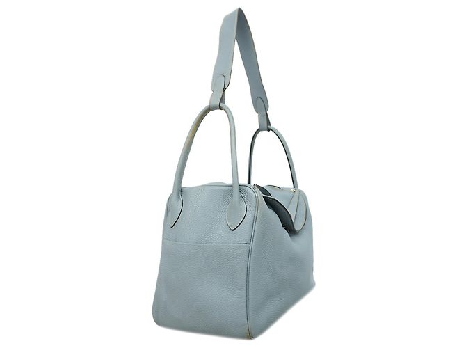 Hermès Bolsa Hermes Lindy 34 em Pale Blue Azul - vista 2