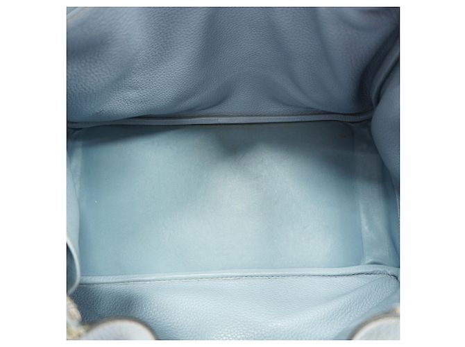Hermès Bolsa Hermes Lindy 34 em Pale Blue Azul - vista 4