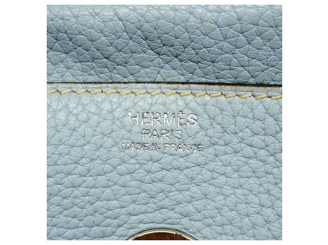 Hermès Bolsa Hermes Lindy 34 em Pale Blue Azul - vista 5