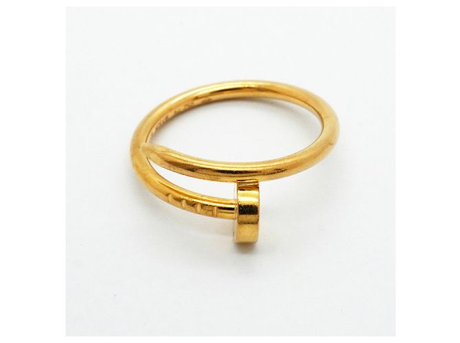 Anello Cartier Juste un Clou in oro giallo 18K - vista 3