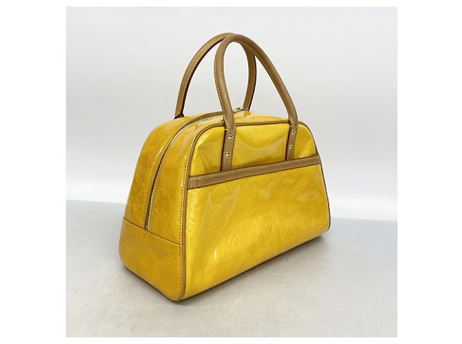 Louis Vuitton Vernis Tompkins Square Handtasche Gelb - Ansicht 2