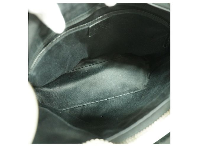 Borsa a mano Gucci in tela nera Nero - vista 4