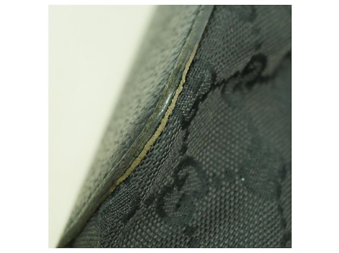 Borsa a mano Gucci in tela nera Nero - vista 6