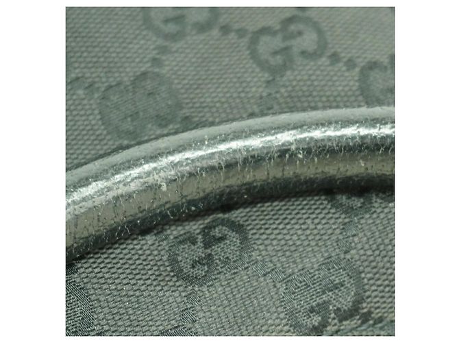 Borsa a mano Gucci in tela nera Nero - vista 8