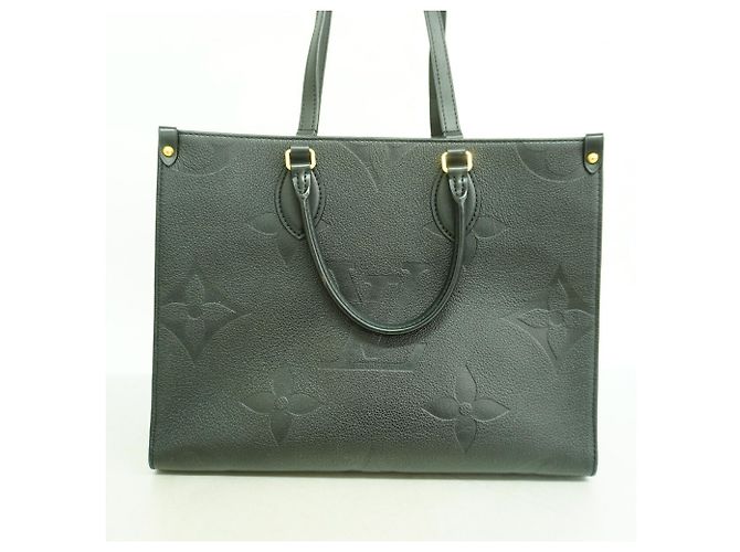Louis Vuitton Monogram Empreinte OnTheGo MM Tote Bag Schwarz - Ansicht 10