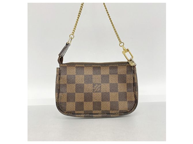Louis Vuitton Damier T&B Mini Pochette Accessoires Damier ebene - vista 10