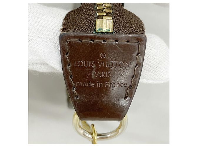 Louis Vuitton Damier T&B Mini Pochette Accessoires Damier ebene - vista 5